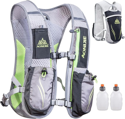 TRIWONDER Hydration Running Vest Backpack, Lightweight Water Pack for Men Women Hydration Backpack for Trail Race, Hiking, Cycling, Climbing, Camping, Jogging, Marathon