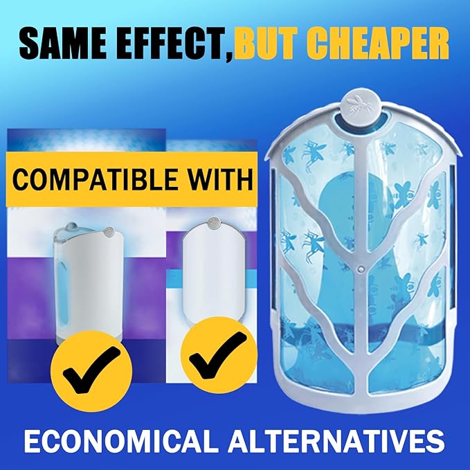 BAIMNOCM 33 Pack Refills Cartridge Compatible with Flying Insect Trap Refill M364 M364A and Max,White