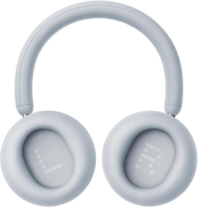CMF by Nothing Headphone Pro Active Noise Canceling Wireless Headphones Bluetooth 5.4 Over The Ear Headset, 50H ANC Playtime, Bass&Treble Slider, Custom EQ&Spatial Audio, Hi-Res LDAC, Light Grey