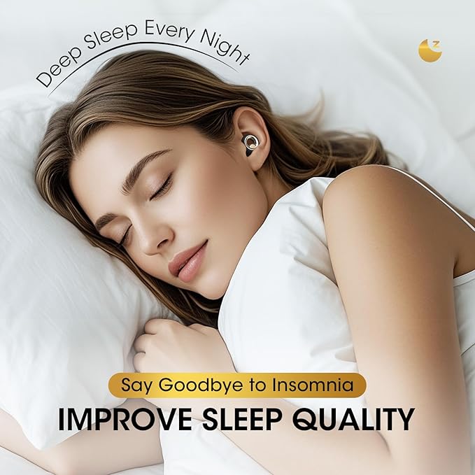 Noise Cancelling Ear Plugs for Sleeping, Reusable Silicone Ear Plugs for Noise Reduction, Soft Hearing Protection with 8 Ear Tips for Concerts, Work, Shooting, and Travel(Black)