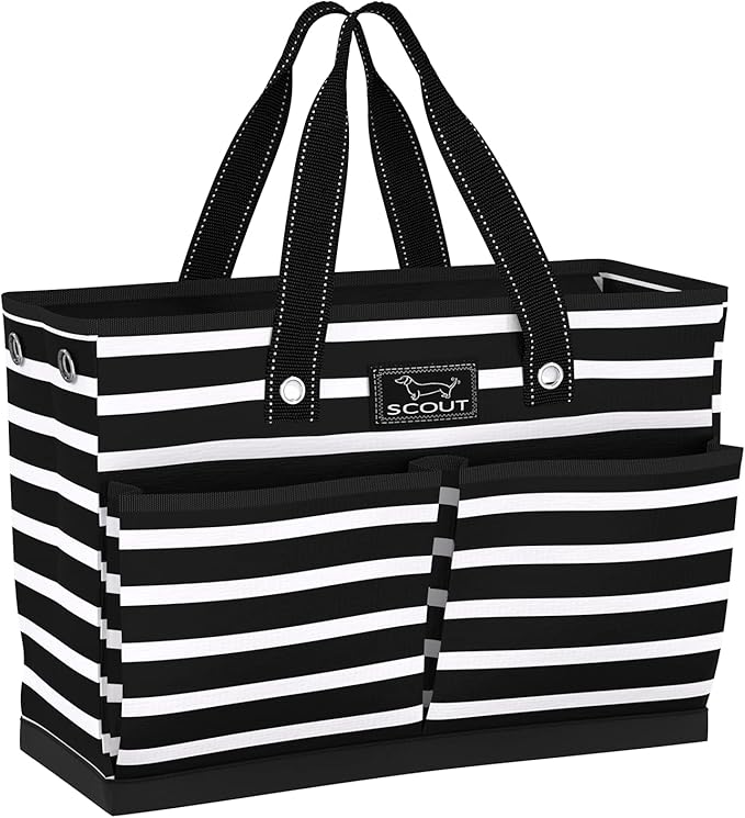 SCOUT Ben Pocket Tote - Large Multi-Use Tote Bag for, Nurses, Teachers, and Moms, 5 Pockets for Organizing, Breakaway Zipper