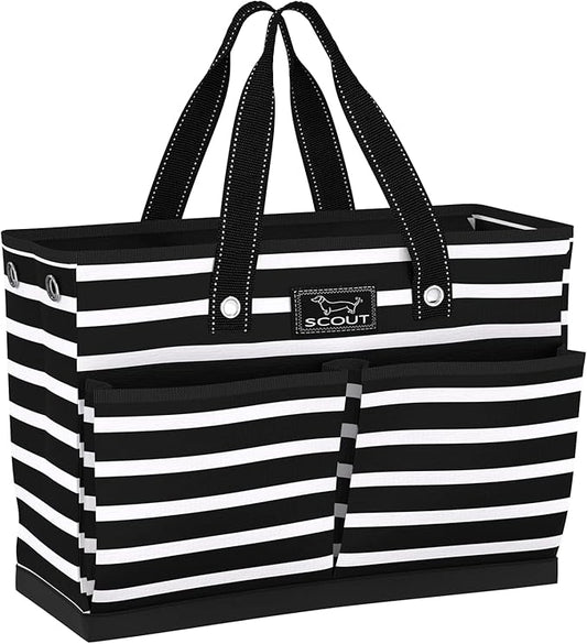 SCOUT Ben Pocket Tote - Large Multi-Use Tote Bag for, Nurses, Teachers, and Moms, 5 Pockets for Organizing, Breakaway Zipper