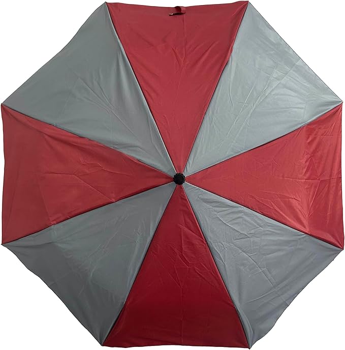Topsy Turvy Compact Umbrella for Sports Games, Travel, Rain, UV Protection, & Everyday Use, Team Colors