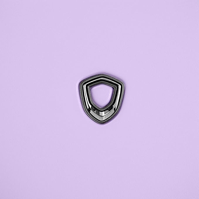 Traveler's Choice Markham Hardside Expandable Luggage with Double Spinner Wheels, Carry-On 21-Inch Suitcase, Purple