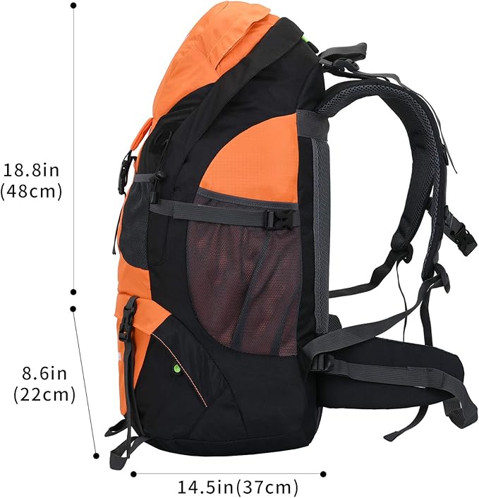 Russel Molly Hiking Backpack, 50l Camping Lightweight Bag for Outdoor