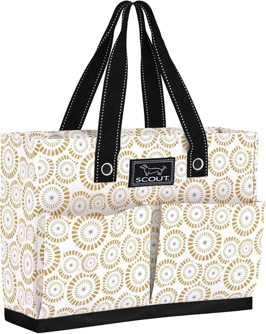 SCOUT Uptown Pocket Tote - Medium Multi-Use Tote Bag for Women, Nurses, Teachers, and Moms, 5 Pockets, Breakaway Zipper