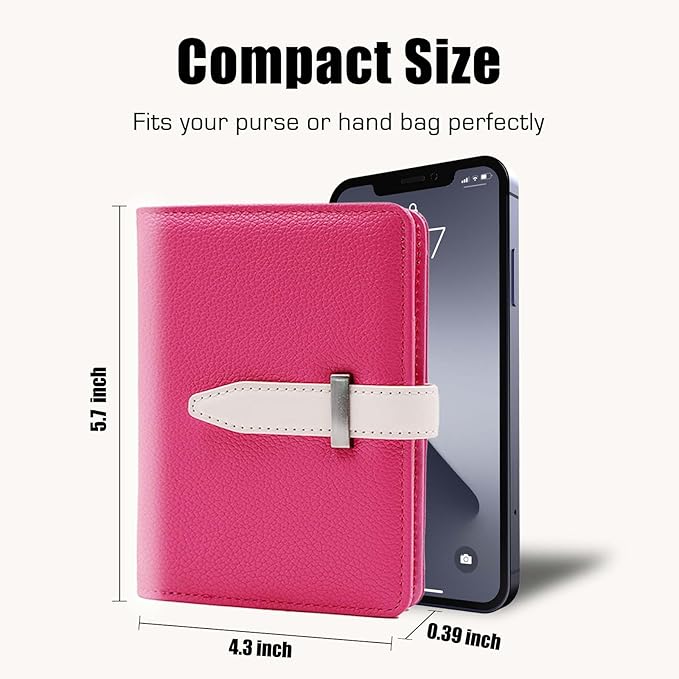 Passport Holder with Airtag for Women/Men,Airtag Passport Wallet for Travel,Cute Passport Holder Rfid Blocking,Travel Wallet for Cards Passport Cover Case