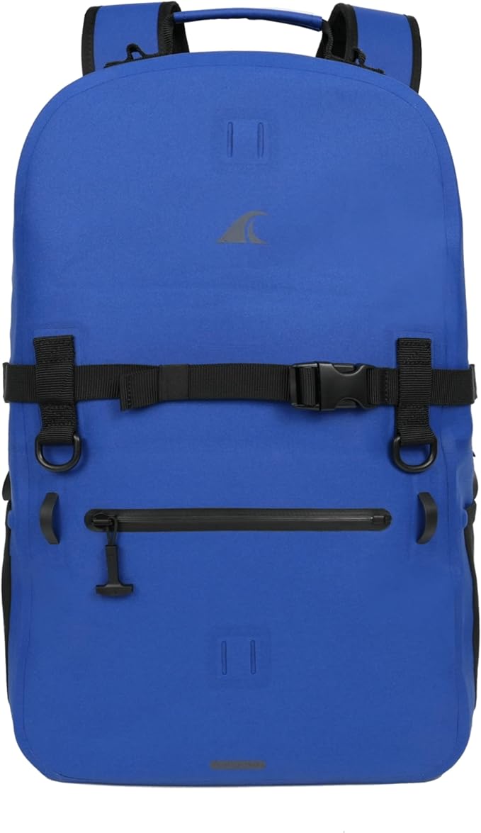 Breakwater Supply™ Waterproof IP68 Submersible Backpack with Airtight Zippers | Laptop Travel Outdoors | Fogland 25L 20L 15L