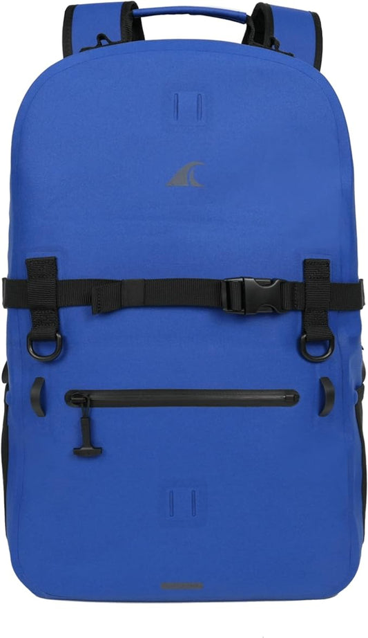 Breakwater Supply™ Waterproof IP68 Submersible Backpack with Airtight Zippers | Laptop Travel Outdoors | Fogland 25L 20L 15L