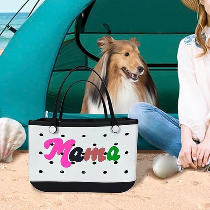 EVA Waterproof Washable Tote Bag for Beach, Pool, Boat, Sports