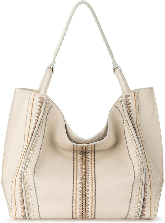 The Sak Los Feliz Large Tote Bag - Woman's Purse For Everyday, Travel, Beach Bag - Roomy Handbag With Shoulder Bag Strap