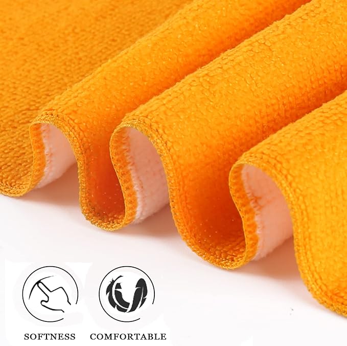 Genovega 2 Packs Oversized Beach Towel Set 36 x 72 in Large Big Pool Camping Swim Clearance Soft Towels Travel Cruise Essentials Accessories Vacation Necessities Adult Gifts Yellow Striped Purple