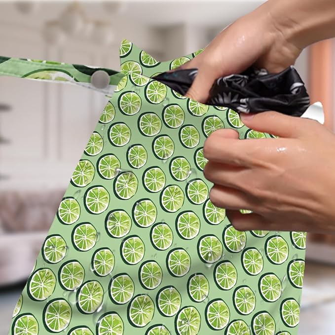 4 Pack Cute Fruit Wet Bag Waterproof Washable Reusable Wet Dry Bag for Swimsuit Dirty Clothes Cloth Diaper Travel Beach Pool Yoga Gym Toiletries Travel Beach Essentials Watermelon Cherry