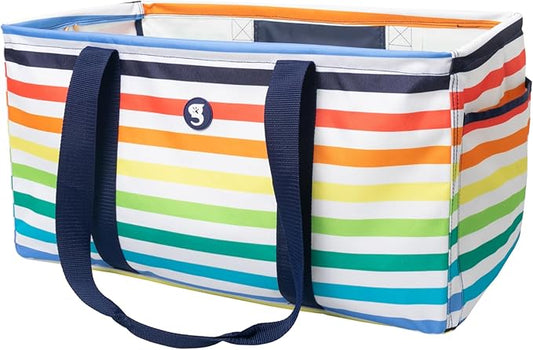 geckobrands Large Utility Tote - Durable Multipurpose Bag for Beach, Travel, Shopping & Outdoor Activities