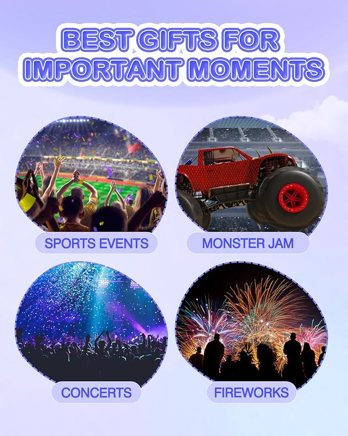 ZOHAN Kids Ear Protection 2 Pack, Hearing Protection Safety Ear Muffs for Children Have Sensory Issues, Adjustable Noise Reduction Earmuffs for Concerts, Fireworks(Nebula&Rap)