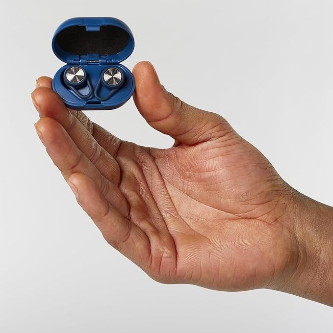 Hears Plus High-Fidelity Ear Plugs – Enhanced Noise Reduction for Loud Events, Focus, Travel & Noise Sensitivity – Certified 25dB SNR Hearing Protection – Reusable, Hypoallergenic Tips + Carry Case