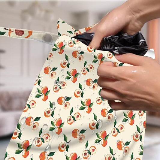 4 Pack Cute Fruit Wet Bag Waterproof Washable Reusable Wet Dry Bag for Swimsuit Clothes Cloth Diaper Travel Beach Pool Yoga Gym Toiletries Travel Beach Essentials Strawberry Pineapples