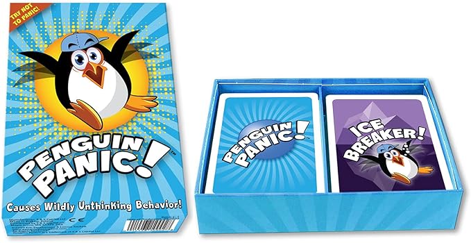 Moose Master Penguin Panic - Tongue Twisted Hurt Your Cheeks Laughter – You’ll be Laughing at The Crazy Things Your Friends Say – for Fun People Looking for a Hilarious Night in a Box