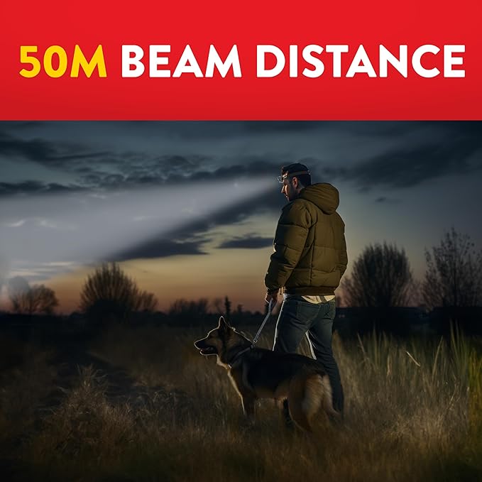 EVEREADY LED Headlamps Pro200, IPX4 Water Resistant, Bright and Durable Head Lights for Camping, Hiking, Emergency Power Outage (Batteries Included)| (Pack of 20)