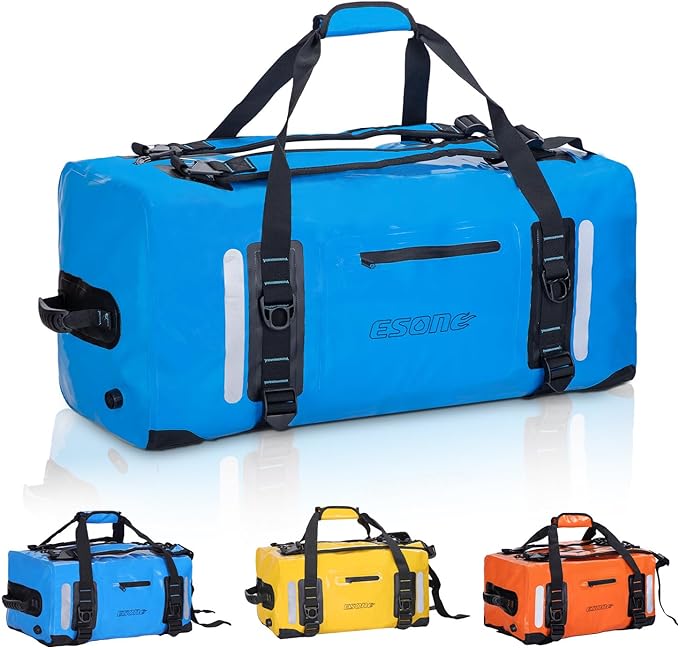 ESONE Dry Bags Waterproof Backpack for Men/Women Dry Bags for Kayaking Waterproof Backpack for Travel Dry Bag Backpack Waterproof Duffel Bag Applicable Boating Camping Paddle Board Surfing