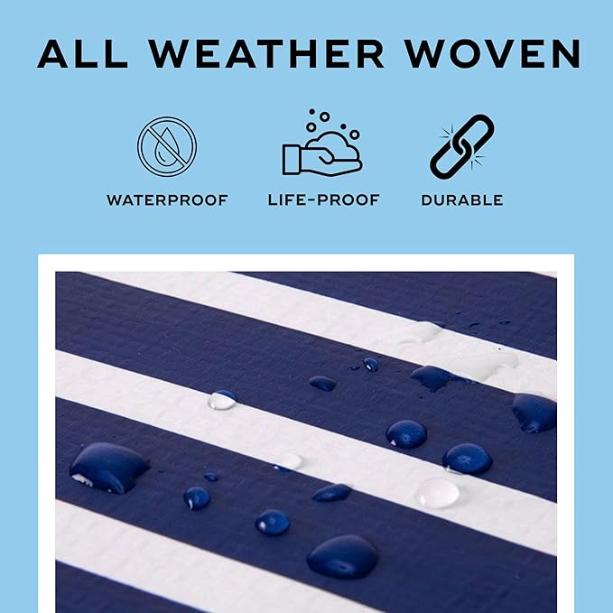 SCOUT Original Deano Tote Large - Durable Lightweight Open Top Beach, Pool & Lake Bag, Inside Zip Pocket, Folds Flat