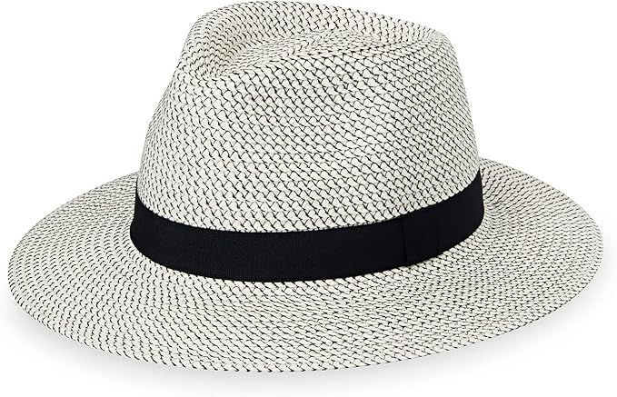 Wallaroo Hat Company Women’s Petite Charlie Fedora – UPF 50+, Packable Design, Adjustable Sizing for Smaller Crown Sizes