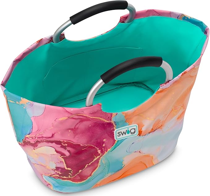 Swig Life Loopi Tote Bag, Large, Lightweight, Waterproof Beach and Utility Bag