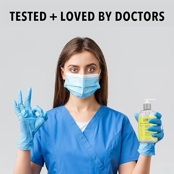 Medical‑Grade Hand Sanitizer Gel – 97 % Organic | 70 % USP Ethyl Alcohol | Moisturizing Aloe + Hyaluronic Acid | Freshly Made in USA | 12oz Bottle with Pump (PACK OF 6)