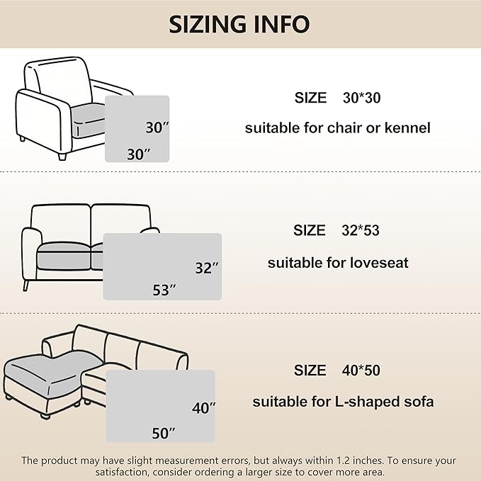 gogobunny 100% Double Sided Waterproof Dog Blanket Soft Pet Bed Cover Reversible Protect Furniture Couch Sofa Car for Puppy Large Dog Cat (Dark Sea Fog/Light Sea Fog, 40x50 Inch (Pack of 1))