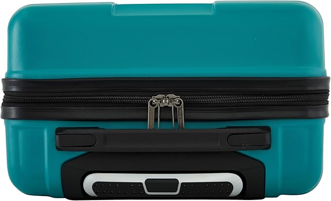 Travelers Club 22-Inch Gilroy Rolling Hardside Carry-On Luggage, Teal Blue