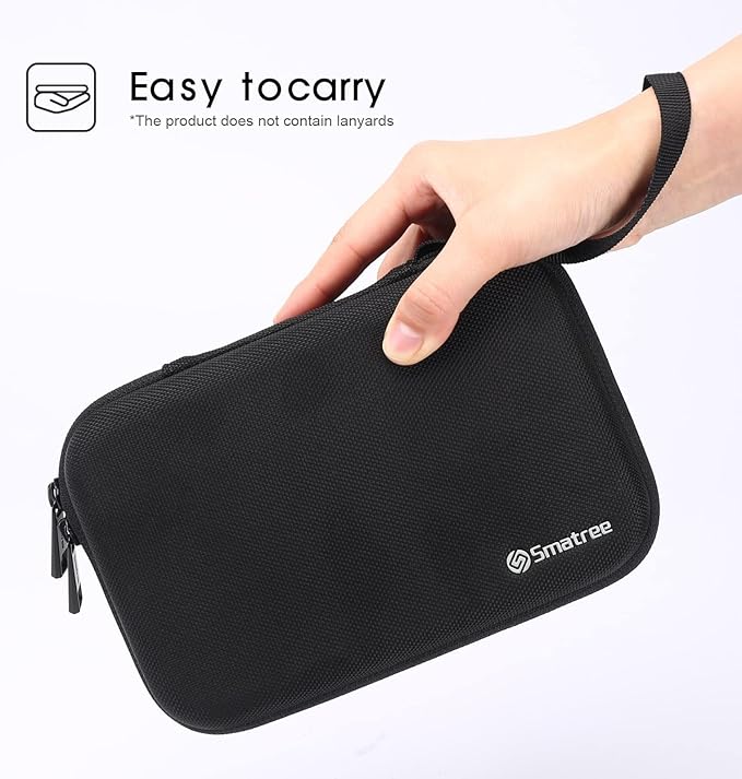 Smatree Hard Accessory Organizer Case Compatible for 14-16inch Apple Pencil,MAC Mini/Magic Trackpad/Magic Mouse/AirPods Pro3/MagSafe Charge/Magsafe Power Adapter,BeatsX,Monster Magnetic Charging Cable