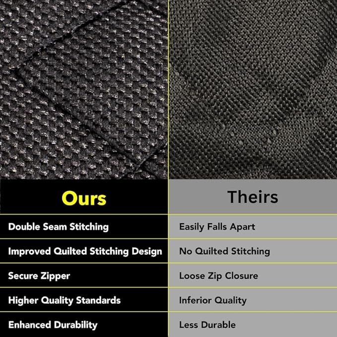 Meadowlark Dog Car Seat Cover with Mesh Window, Heavy-Duty Pet Seat Cover for Back Seat, Extra Padded Non-Slip Dog Hammock, Water-Resistant Back Seat Protector for Cars Trucks and SUVs (54" W x 58" L)