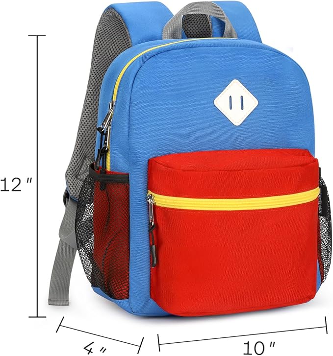 STEAMEDBUN Toddler Backpack for Boys 2-4,Kindergarten Backpack for Boys,Preschool Backpack,Mini