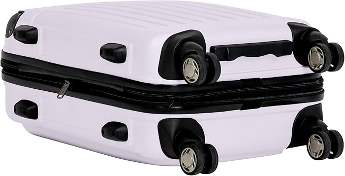 Kenneth Cole REACTION Renegade Luggage Expandable 8-Wheel Spinner Lightweight Hardside Suitcase, Orchid Ice, 20-Inch Carry On