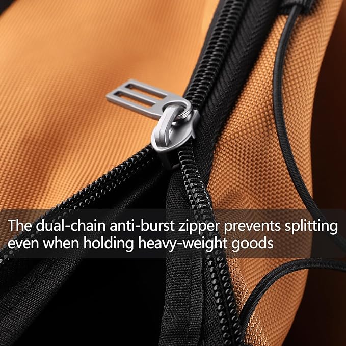 110L/140L Expandable Soft-Sided Foldable Duffle Bag with 2 Rubber Wheels,Packable 32” Rolling Carry-On with Multi-Pockets & Compartments,Coffee