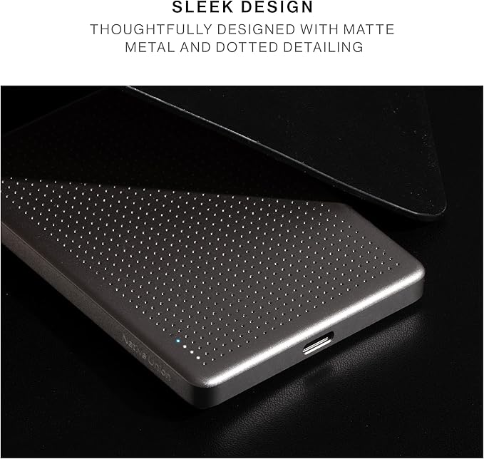 Native Union Active Power Bank | Magnetic - MagSafe Compatible 5000mAh 15W Portable Charger - USB-C Cable Included - Compatible with iPhone Air, 17, 17 Pro, 17 Pro Max, AirPods Pro 3 & More (Apricot)