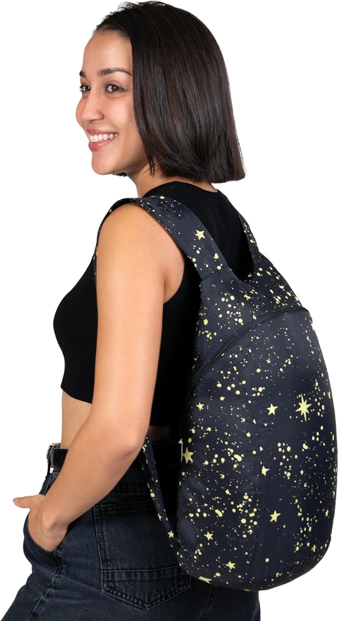 Nanobag Ultra-Lightweight Foldable Backpack for Traveling and Compact Mini Hiking Pack for Men & Women, Reusable Collapsible