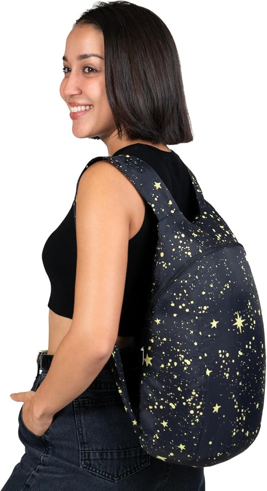 Nanobag Ultra-Lightweight Foldable Backpack for Traveling and Compact Mini Hiking Pack for Men & Women, Reusable Collapsible