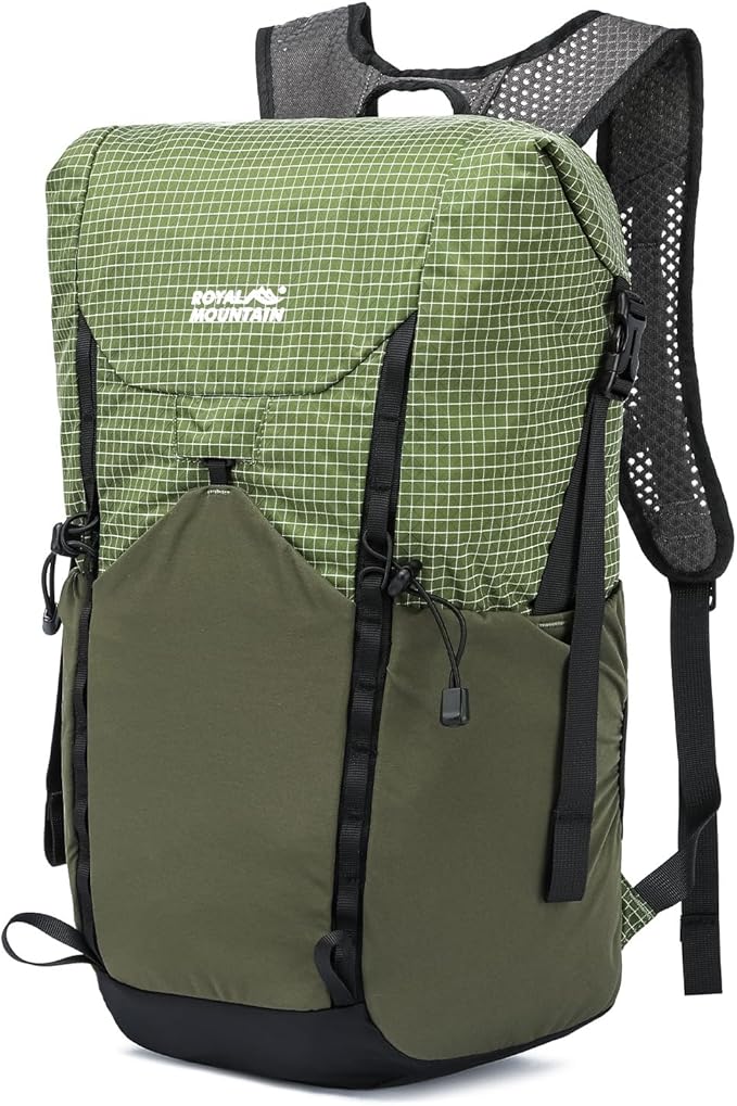 20l Hiking Backpack For Women&Men, Water Resistant Daypack Backpacks, Foldable & Packable Hiking Backpack, Lightweight Small Daypack For Travel Camping (Green)