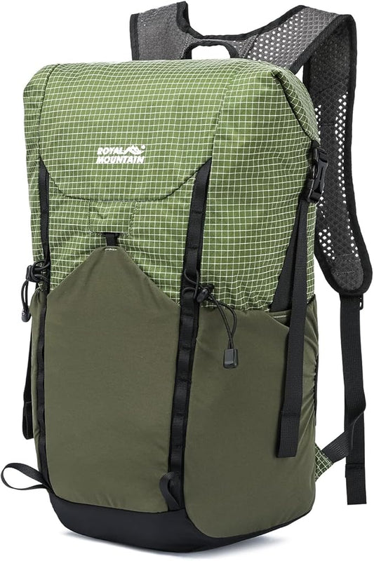 20l Hiking Backpack For Women&Men, Water Resistant Daypack Backpacks, Foldable & Packable Hiking Backpack, Lightweight Small Daypack For Travel Camping (Green)