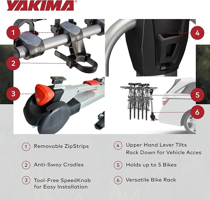 Yakima Products RidgeBack Hitch Bike Rack