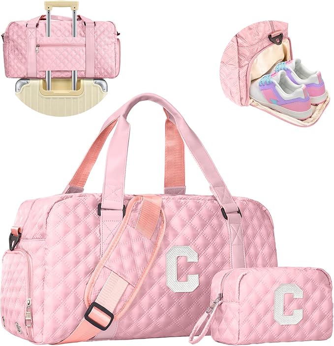 Elilier Travel Bag Women, Overnight Bag, Kids Gifts for Daughter, Teacher Appreciation Gifts, for Teens, Gift for Friend Sister Women Gifts