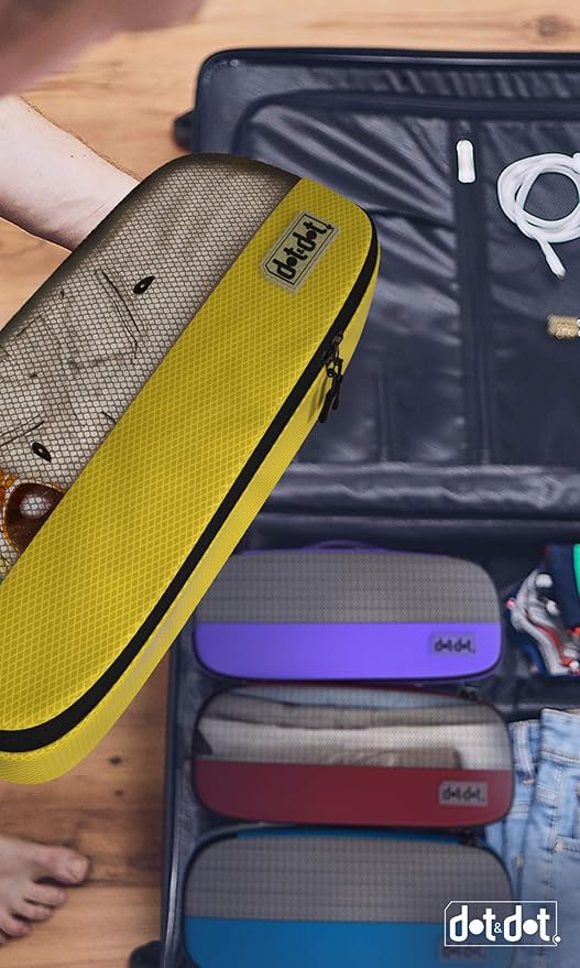 Slim Packing Cubes for Suitcases - 5 Pcs set of Packing Cubes for Travel Carry on Suitcase Organizer Bags - Travel Cubes Organizer Bags for Luggage