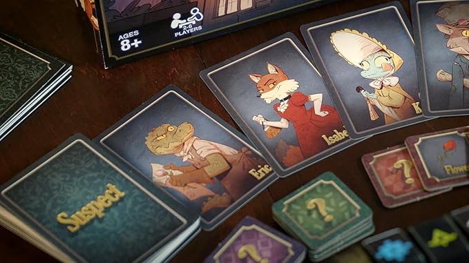 5-Minute Mystery | A Fast-Paced, Real-Time Cooperative Detective Board Game for Families | Solve The Case Before Time Runs Out | Ages 8+ | 1–6 Players