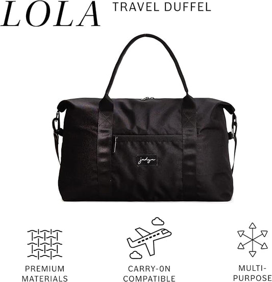 Jadyn Lola Travel Bag, Weekender/Overnight Duffel, Gym Tote Bag for Women, Men