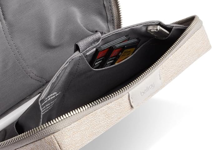 Bellroy Tech Kit (Tech Accessories Organizer Pouch, Zipper Closure Design, Stores Power Bank, Phone Charger, Cables & More, Internal)