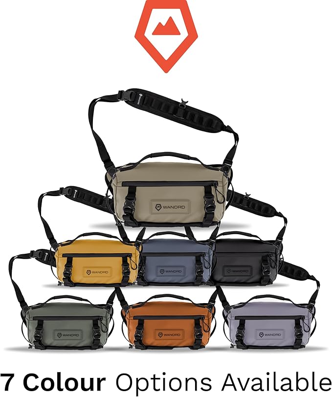 WANDRD ROGUE V1 3L Sling: Compact Camera Sling and Crossbody Bag with Fast Access, 3-Way Carry– Lightweight Everyday Bag Great for Travel, Photography, and Daily Use (Yuma Tan)