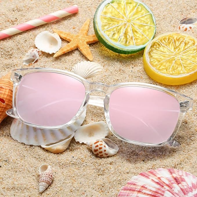 DUSHINE Polarized Sunglasses for Women Classic Retro Style UV400 Protection