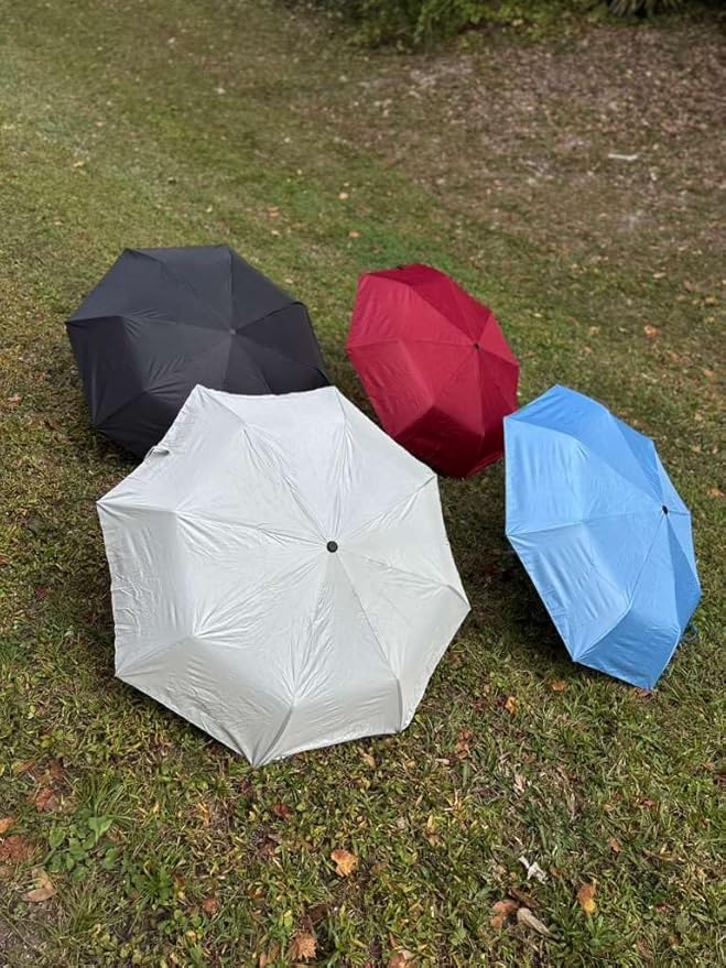 Full Automatic Three-Fold Umbrella – Windproof, Waterproof, Compact Travel Umbrella with UV Protection, Lightweight & Durable for Men and Women