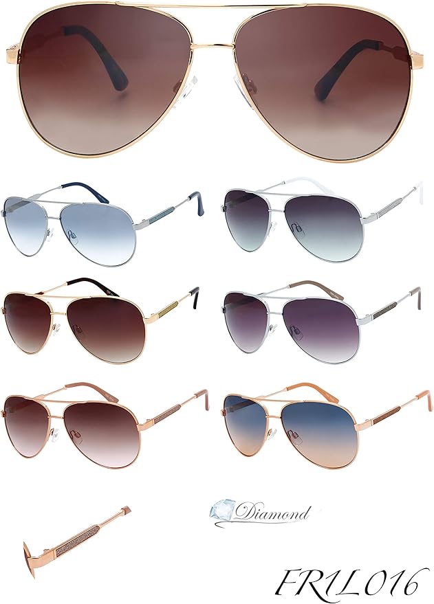 The Fresh Classic Crystal Elegant Women Beauty Design Sunglasses Gift Box